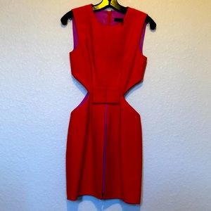 BCBG cut out cocktail dress size 2